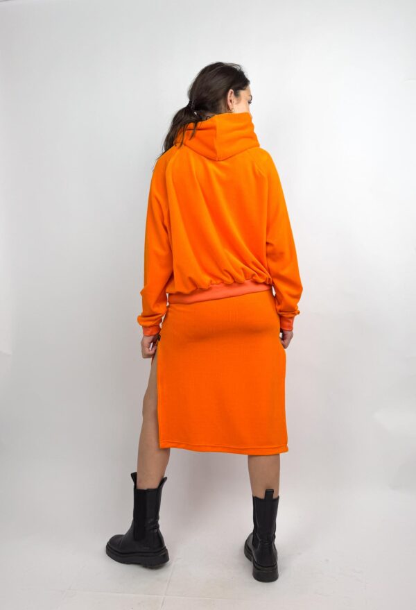 Oversize Hoodie "Agnes" ORANGE – Bild 2